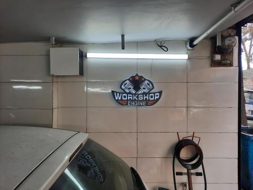 عکس تعمیرگاه خودرو ورک شاپ انجین(workshop engine)