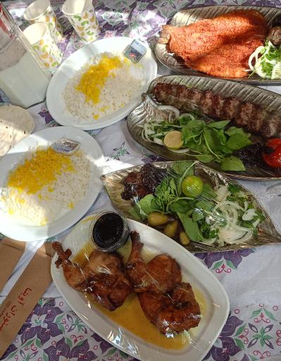 عکس باغ رستوران شاخه نبات