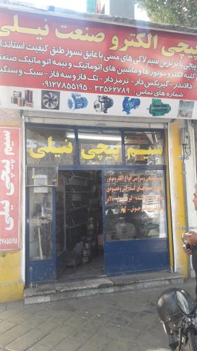 سیم پیچی نیلی 