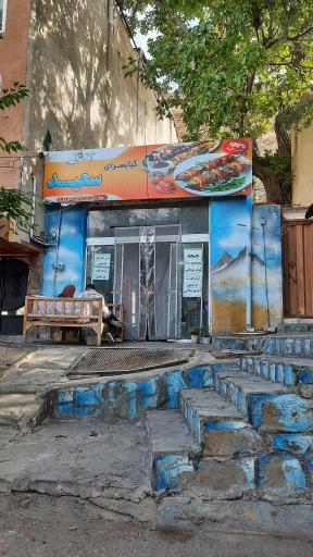عکس غذا کده سعید