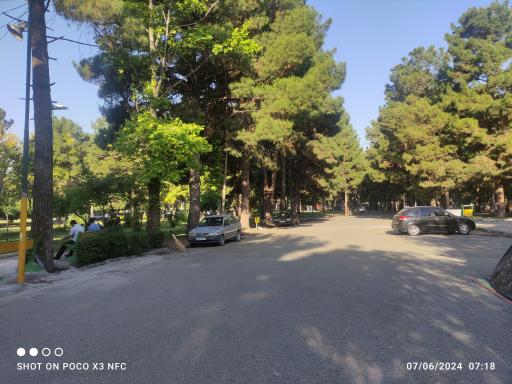 عکس دریاچه پارک شرقی طاقبستان