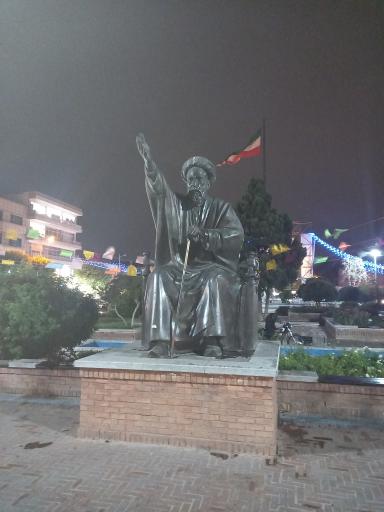 عکس تندیس شهید مدرس 