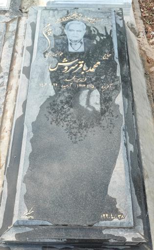 عکس مزار محمدباقر سروش