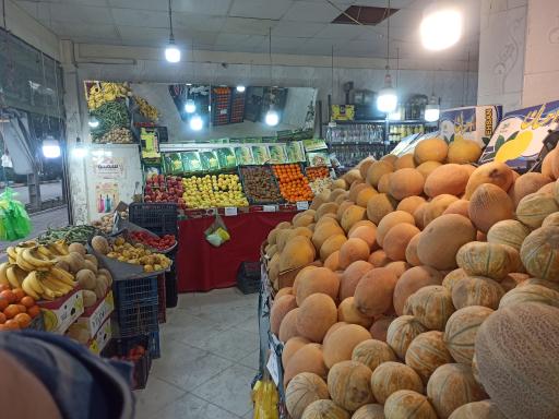 عکس میوه وسبزی فروشی