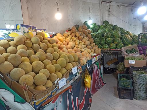 عکس میوه وسبزی فروشی
