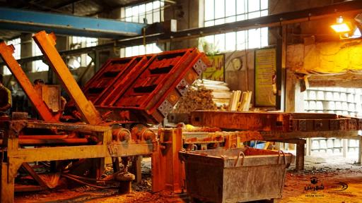 عکس کارخانجات تولید تراورس و قطعات بتنی کرج