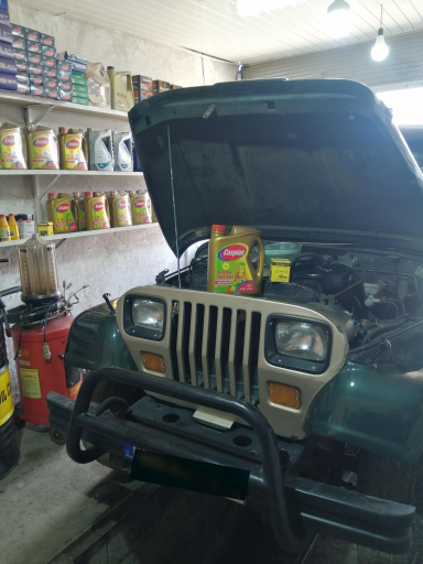 عکس تعویض روغن مسعود عبدالهی