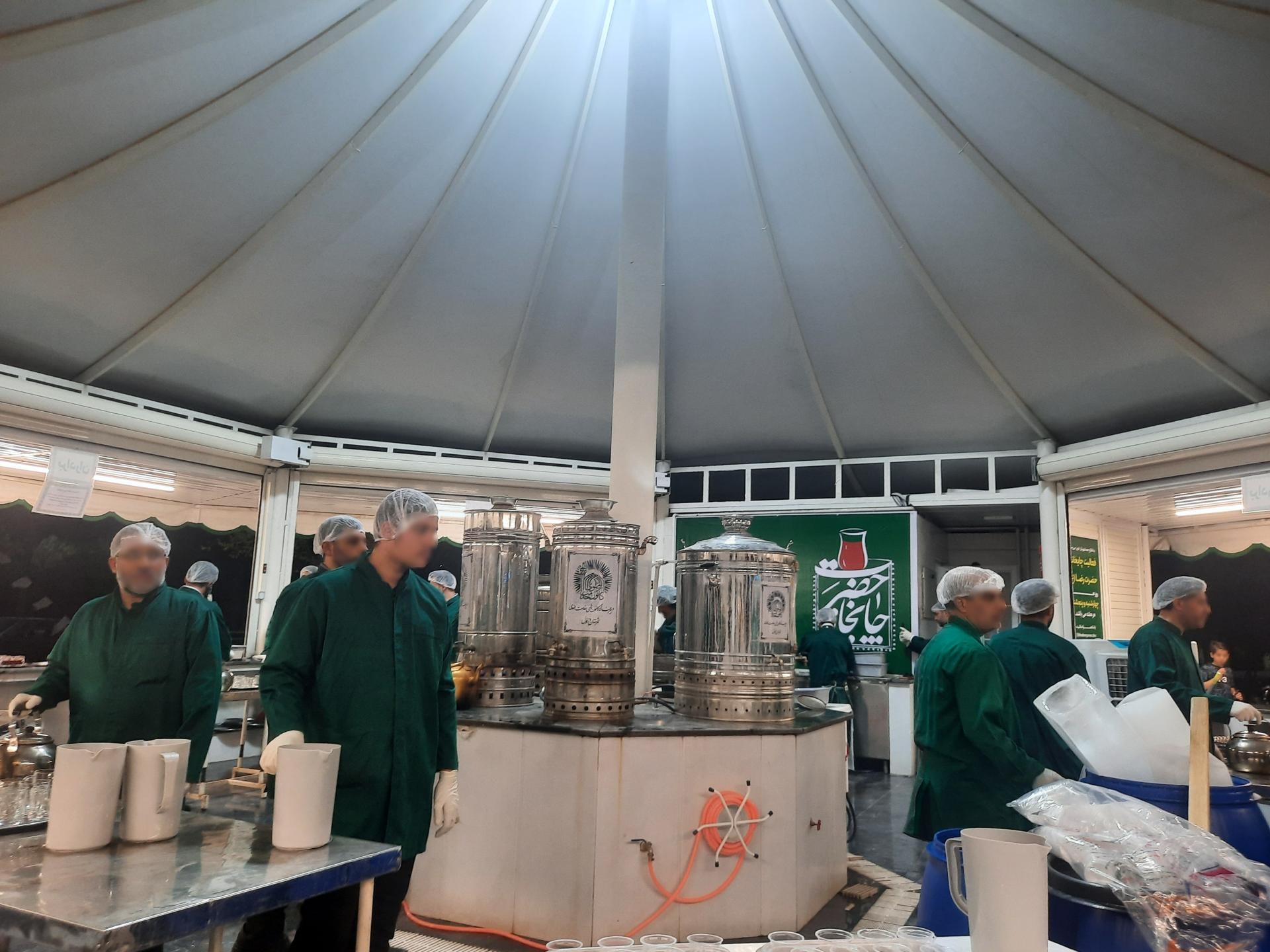 عکس چایخانه حضرت رضا