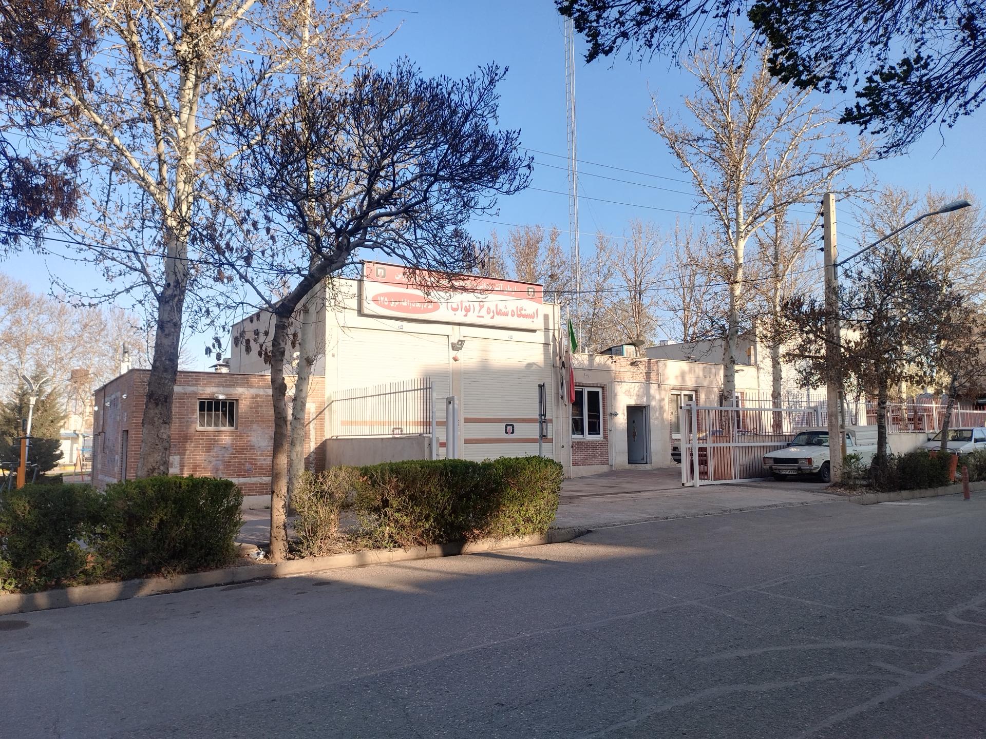 عکس ایستگاه آتش نشانی شماره 6