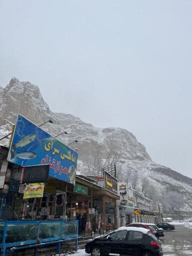 عکس ماهی سرای هراز قزل