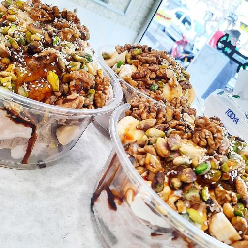 عکس آبمیوه و بستنی پهلوان