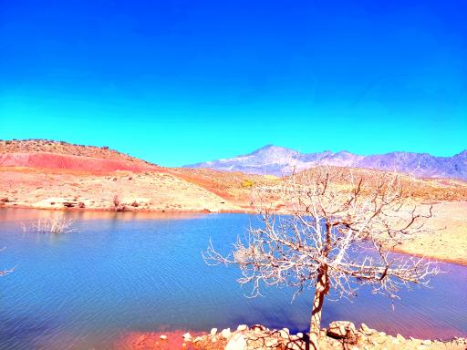 عکس سد خاکی آهوئیه