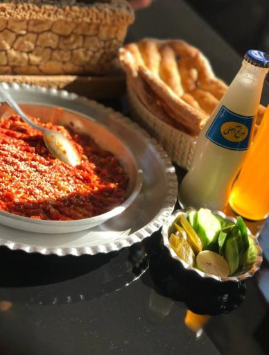 عکس غذا‌‌خونه‌زعفرون