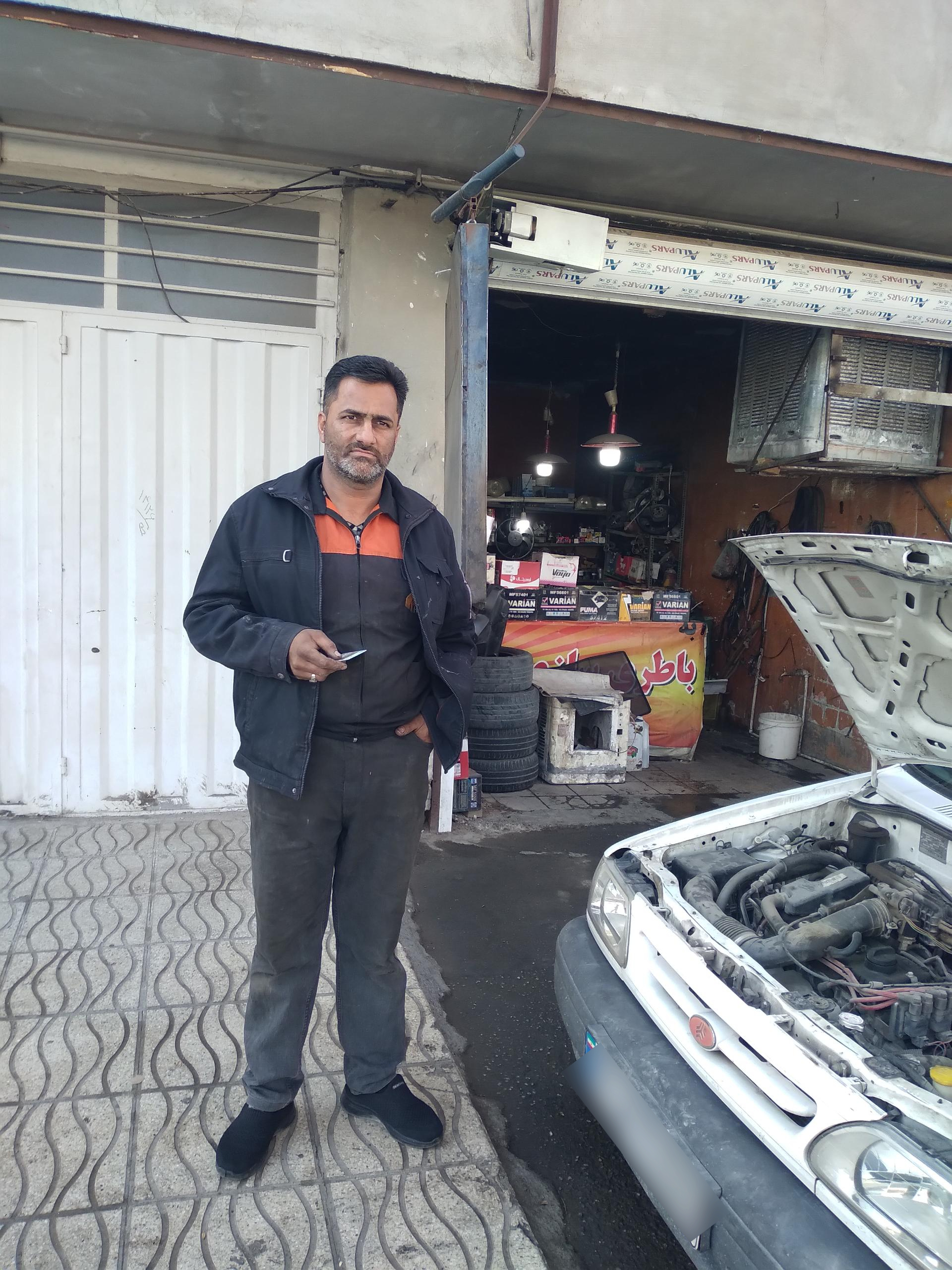 عکس باطری سازی محسن