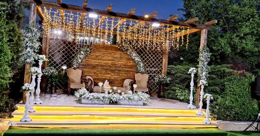 عکس تالار و باغسرای زنیط