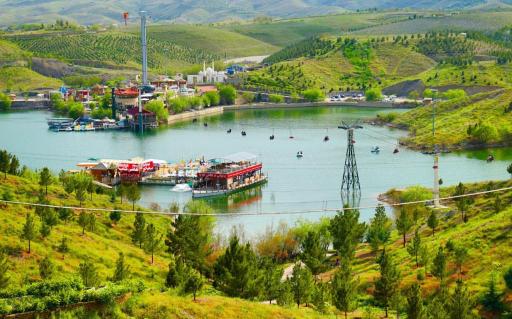 عکس مجموعه تفریحی توریستی چالیدره