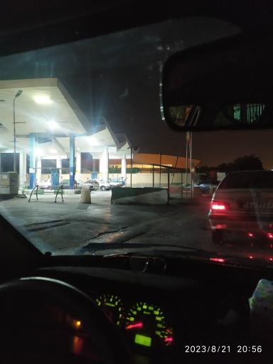 عکس پمپ گاز CNG پایانه معراج