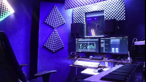 عکس استودیو صدابرداری پارس رکوردز