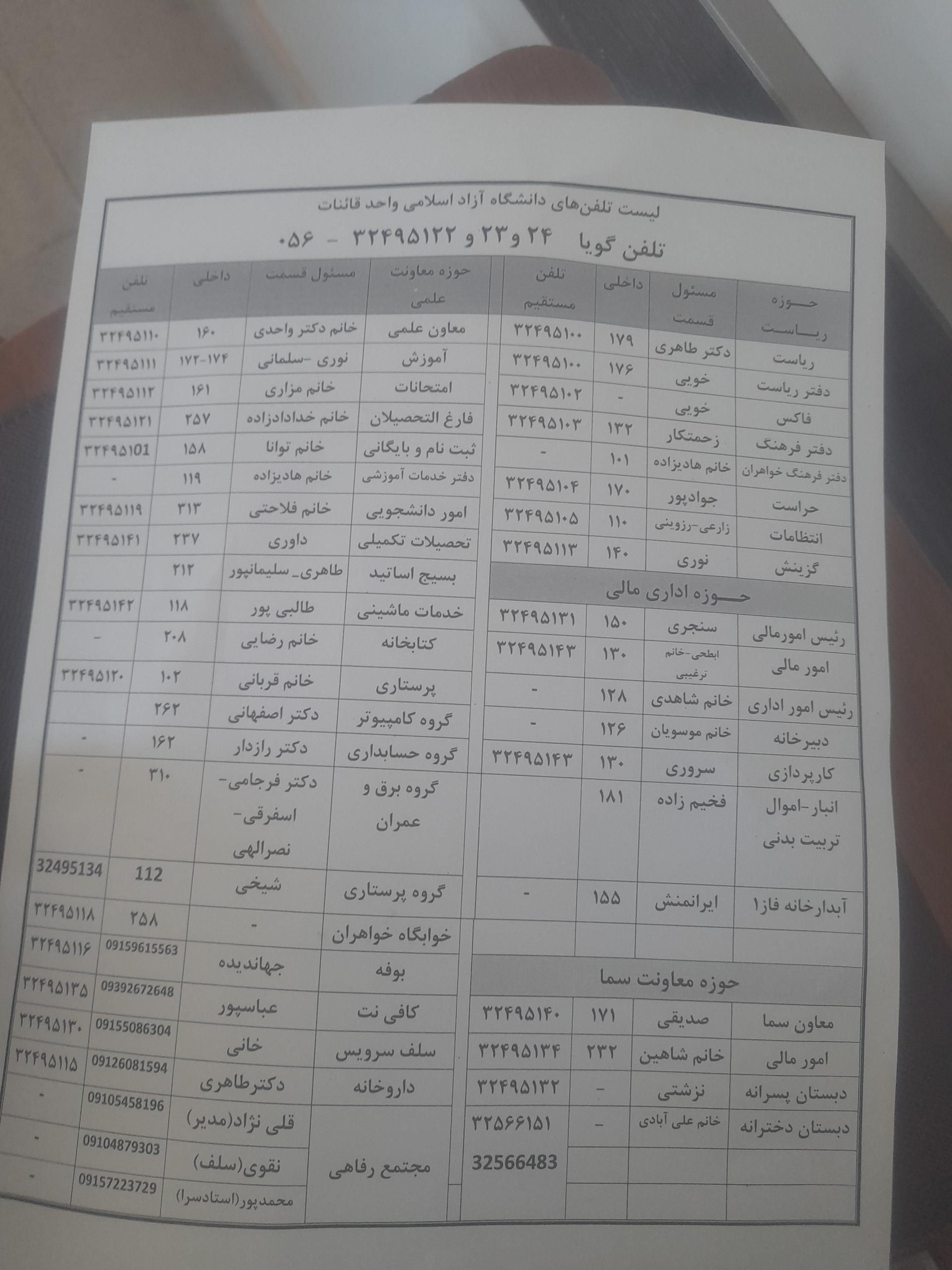 عکس دانشگاه آزاد اسلامی قائنات