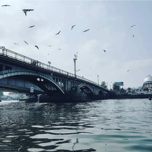 عکس اسکله تفریحی قایق سواری