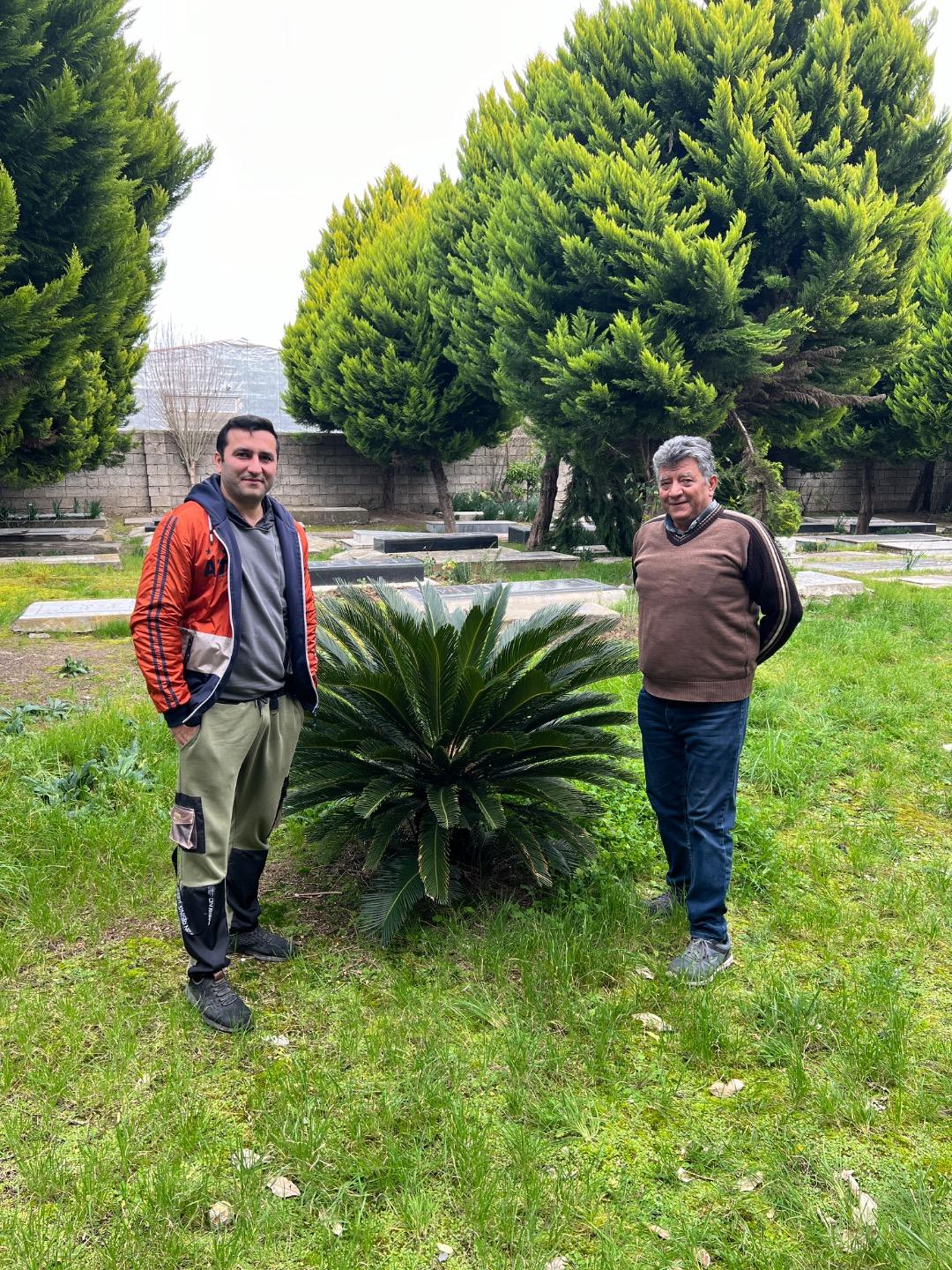 عکس قبرستان بهائیان روستای عربخیل