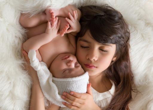 عکس آتلیه کودک و نوزاد آسمان