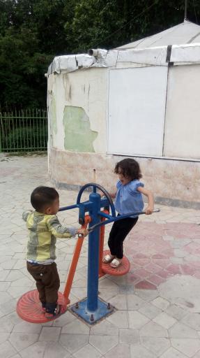 عکس پارک کودک فلاورجان