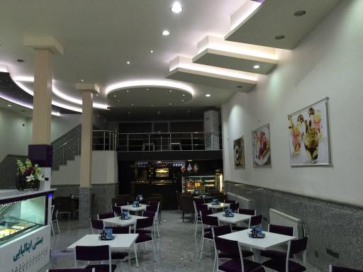 عکس بستنی تمشک آبی