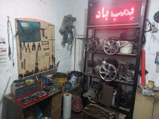 عکس تکنو پمپ باد و سیم پیچی سبحان
