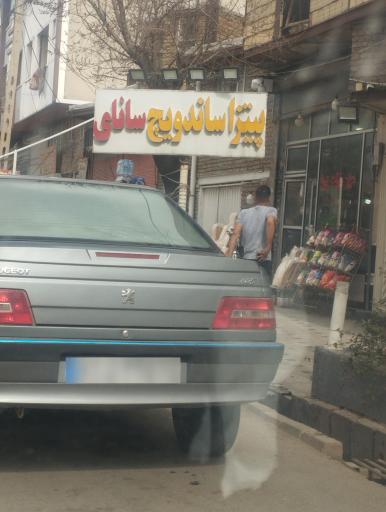 عکس پیتزا ساندویچ سانای