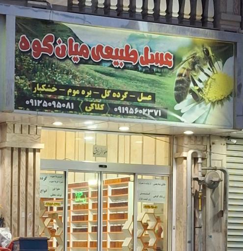 عسل طبیعی میان‌کوه