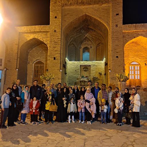 عکس کاروانسرای شاه عباسی سرایان