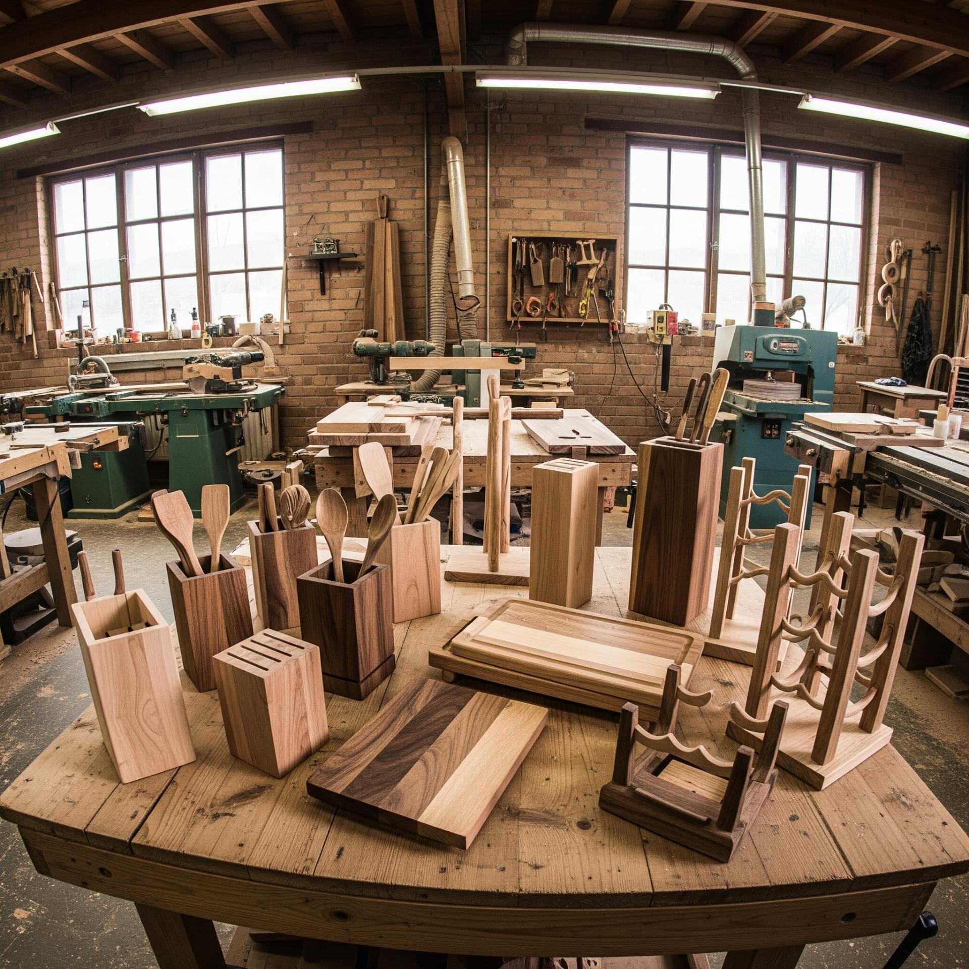 عکس کارگاه نجاری الماس چوبی ماندگار