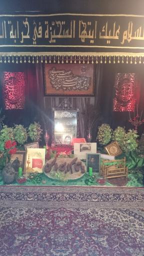 عکس سجادیه روضه الزینب سلام الله علیها 