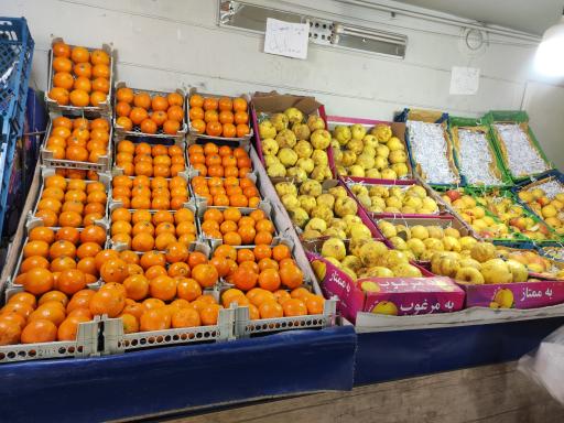 عکس میوه و تره بار سیب سبز