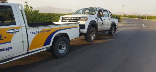 عکس امداد خودرو یدک کش،جرثقیل راه نورد مهریز