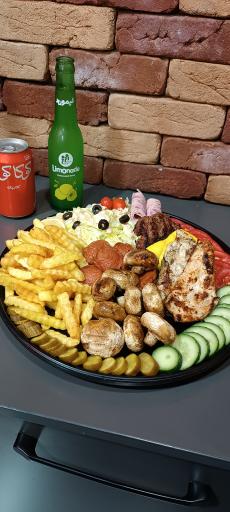 عکس برگر ذغالی