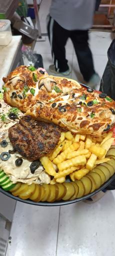 عکس برگر ذغالی