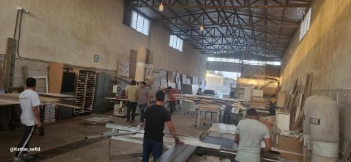 عکس صنایع چوب و ام دی اف کتیبه سفید