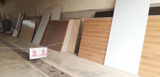 عکس صنایع چوب و ام دی اف کتیبه سفید