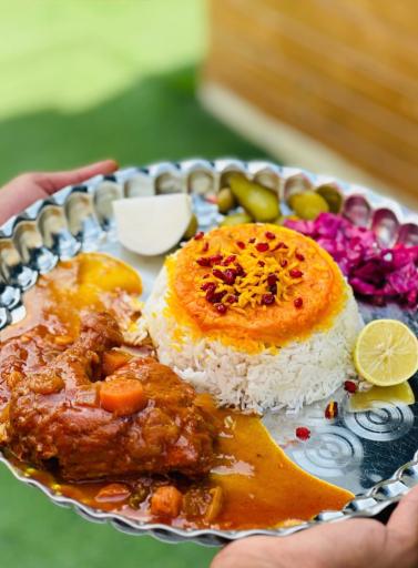 عکس رستوران و چلو جوجه برجیس