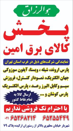 عکس الکتریکی امین شهریار