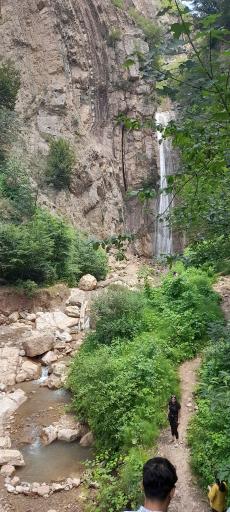 عکس آبشار لاشوی فاضل آباد