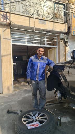 عکس خدمات جلوبندی و میزان فرمان سید حمید