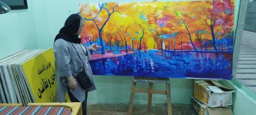 عکس آموزش نقاشی مهرآرا