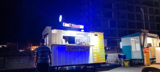 عکس خیابان خوشمزه بابلسر