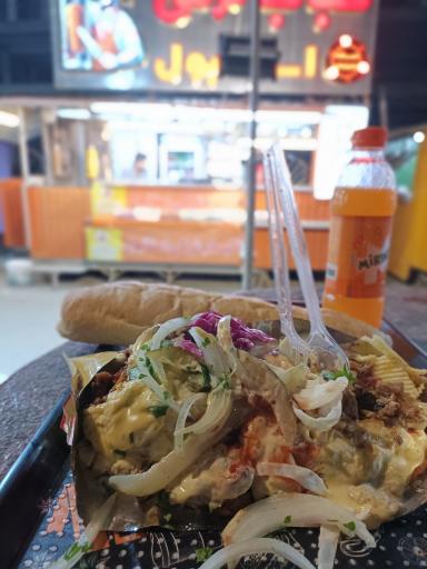 عکس خیابان خوشمزه بابلسر