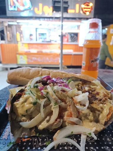 عکس خیابان خوشمزه بابلسر