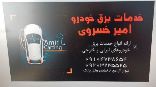 عکس اتوالکتریکی امیر خسروی