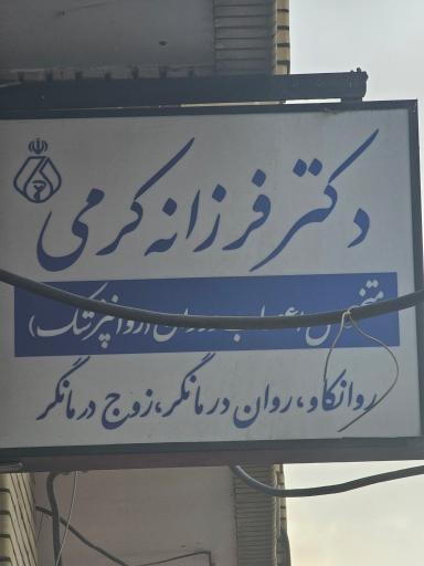 عکس دکتر فرزانه کرمی